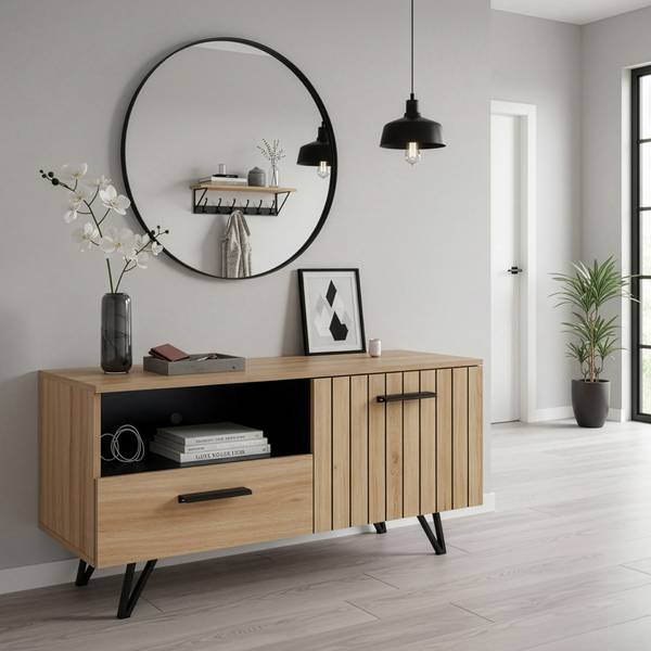 Fernsehschrank Noppen Breite: 100 cm