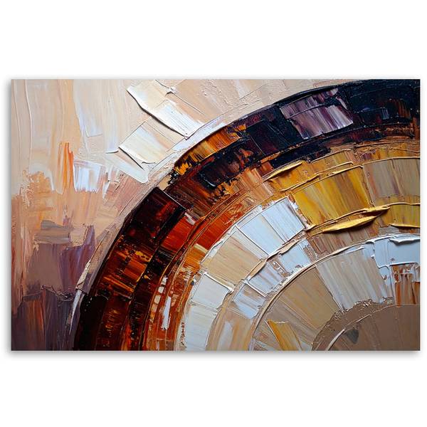 Canvas schilderij Geometrie 90 x 60 cm