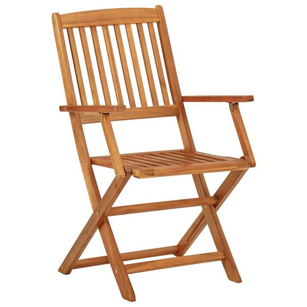 Garten-Essgruppe 3058257 (3-teilig) Braun - Akazie - 70 x 75 x 70 cm