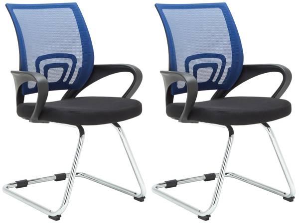 Sledestoelen Eureka set van 2 blauw