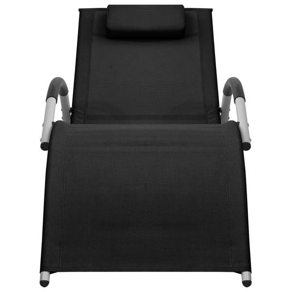 Chaise longue 3008892-1 Noir