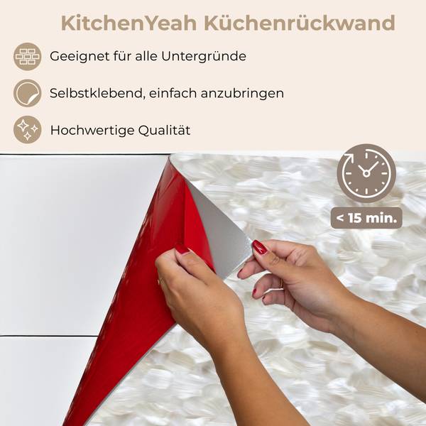 KÜCHENRÜCKWAND Wischen 500 x 60 cm