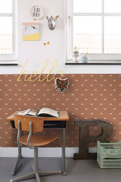 Tapete 139385 Orange - Fleece - 50 x 900 x 900 cm