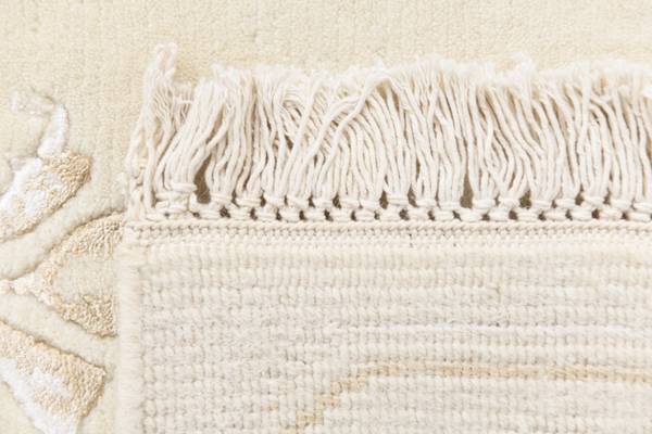 Teppich Darya DCCXLIII Beige - Wolle - 122 x 1 x 188 cm