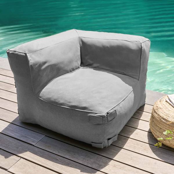 Sofa Mixi 6er-Set Grau - Textil - 85 x 65 x 510 cm