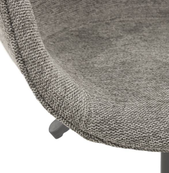 Armlehnstuhl BACARI Grau - Flachgewebe - 54 x 80 x 59 cm