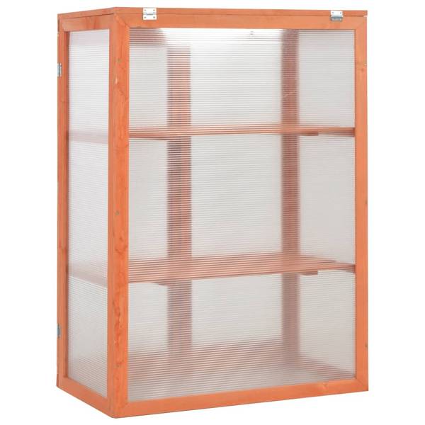 Gewächshaus 170646 Braun - Kunststoff - 47 x 109 x 75 cm