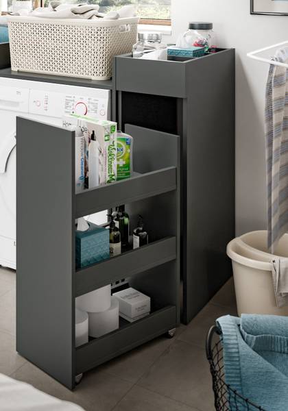 Waschmaschinenschrank Flexy 3-teilig 95 x 195 x 60 cm