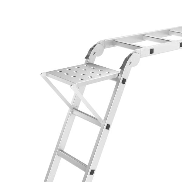 Plateau Altura grijs - metaal - 34 x 33 x 28 cm