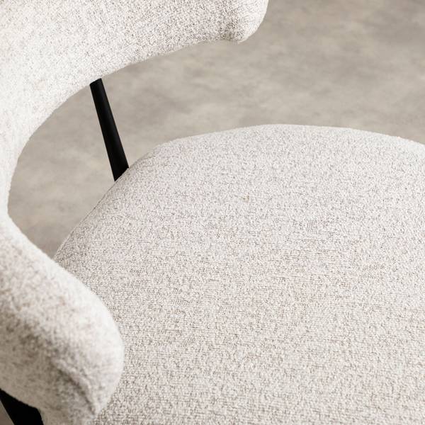 Loungesessel MANAO Beige - Polyester - 62 x 68 x 68 cm