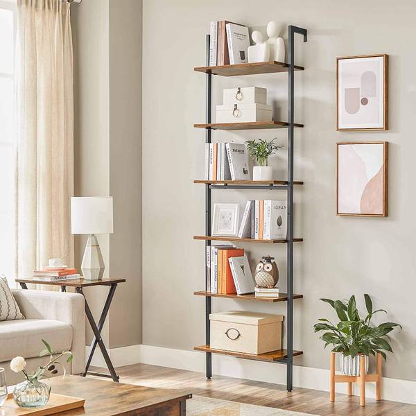 Standregal Bücherregal Heroica Matamoros Braun - Holzwerkstoff - 30 x 205 x 60 cm