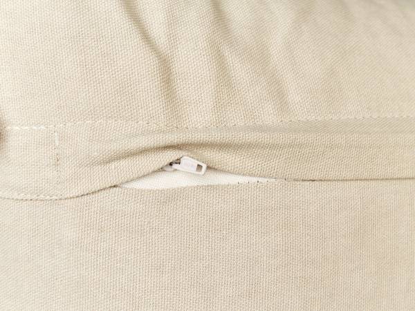 Sierkussen CAESIA 2-delig beige - natuurvezel - 30 x 15 x 50 cm