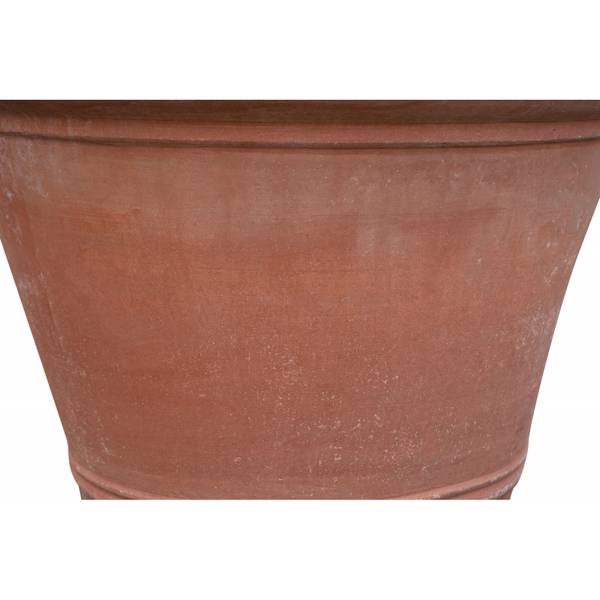 Blumenvase WACHSTUM Braun - Terracotta - 90 x 66 x 90 cm
