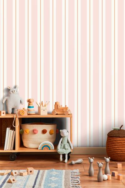 Tapete 640309 Pink - Papier - 53 x 1000 x 53 cm
