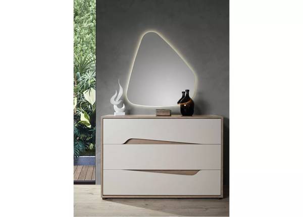 Set de chambre Soleil-5pcs Bois manufacturé