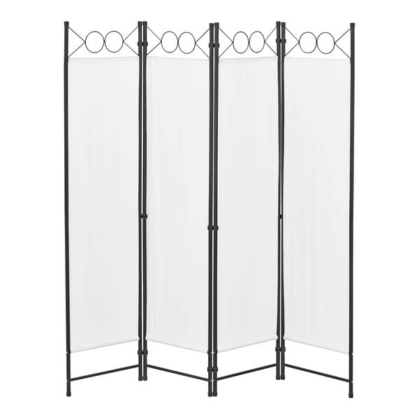 Paravent de Confidentialité Saragossa Blanc