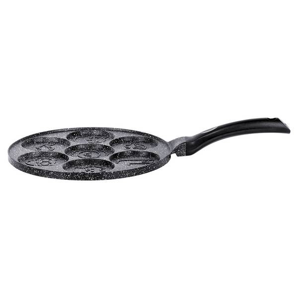 Spiegeleipfanne 199086 Schwarz - Metall - 26 x 6 x 46 cm