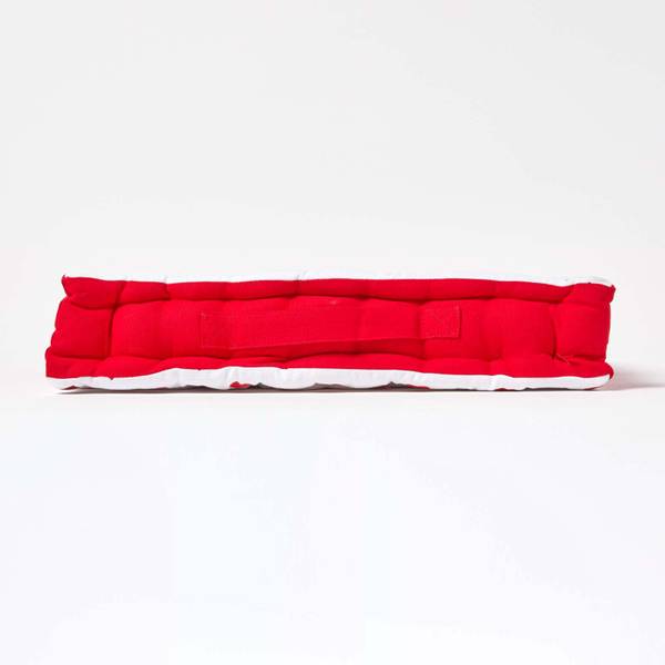 Zitkussen harten rood - 50 x 10 x 50 cm