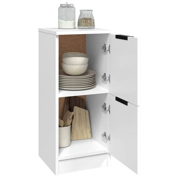 Sideboard 3015374 Weiß - Holzwerkstoff - 30 x 70 x 30 cm