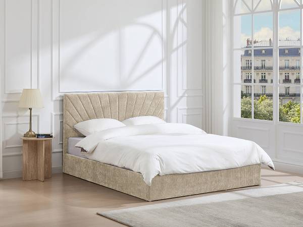 Bett mit Bettkasten RIBIOLA 213 x 188 cm