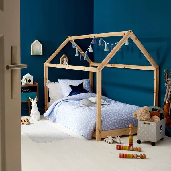 Hausbett PANDA mit Lattenrost 97 x 135 x 195 cm