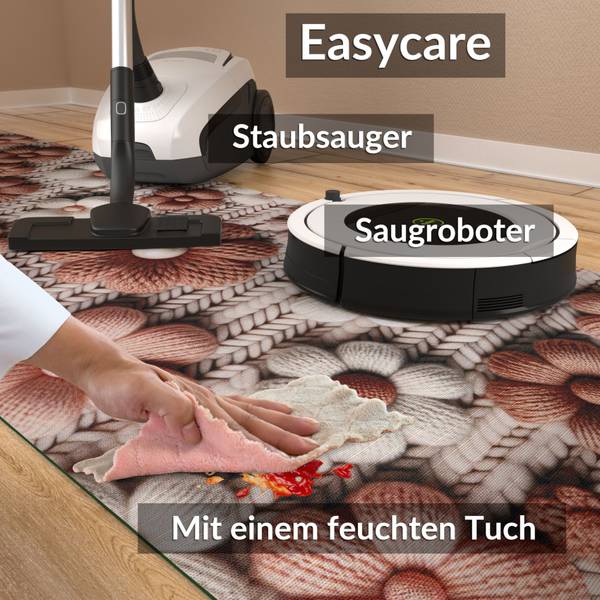 Küchenläufer Blumen Tiefe: 300 cm