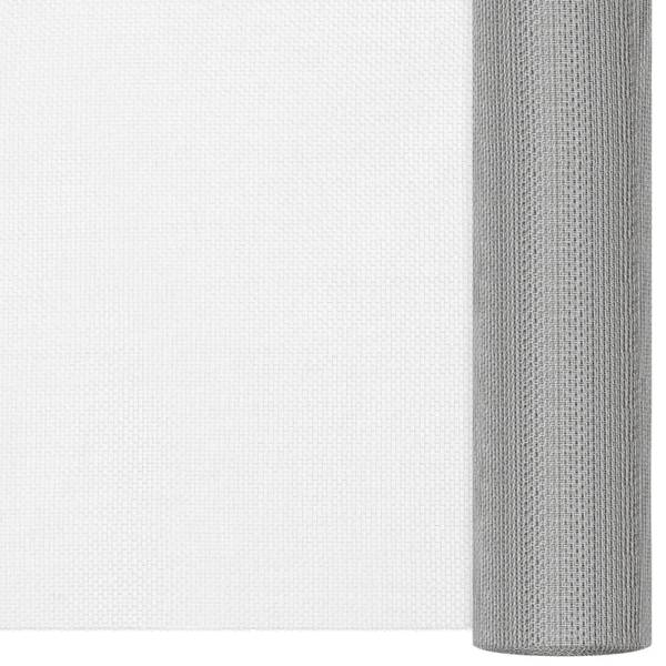 Gartenzaun DE331 Silber - Metall - 500 x 1 x 60 cm