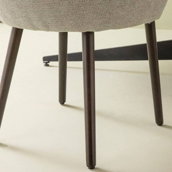 Bridge Sessel ERNEST 2er Set Grau - Hellgrau