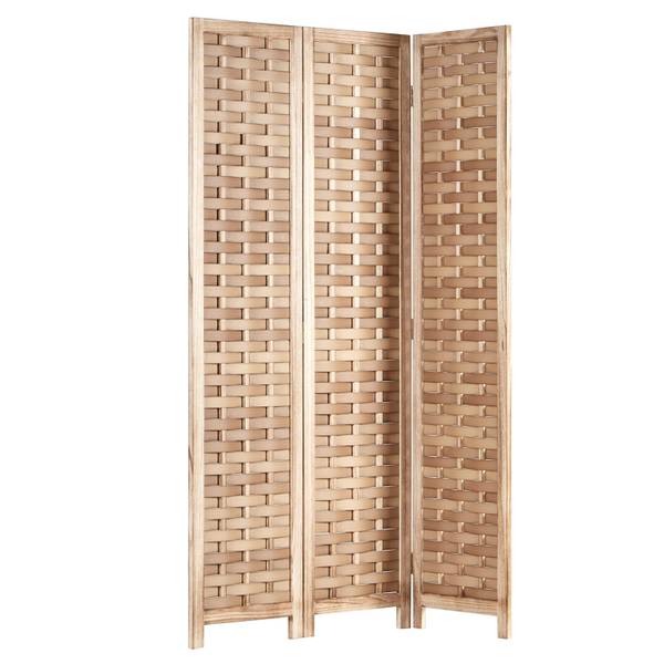 Paravent 2020 Schwarz - Holz teilmassiv - 120 x 170 x 2 cm