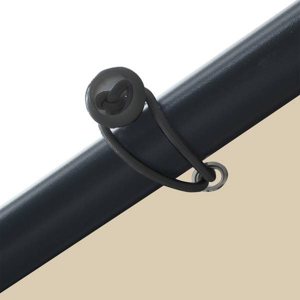 Tente à Auvent 362451 Beige - Métal - 300 x 250 x 300 cm