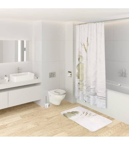 Coussin de Bain Balance Blanc - Matière plastique - 39 x 55 x 31 cm