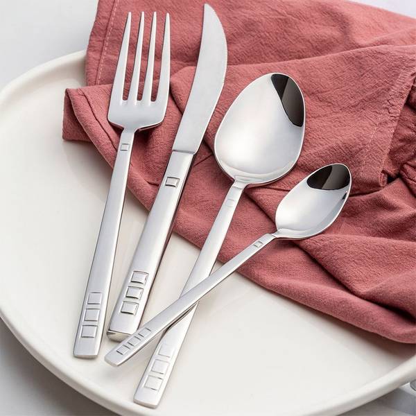 Taffelmesser 3er Set 10-121-052 Silber - Edelstahl - 2 x 2 x 23 cm