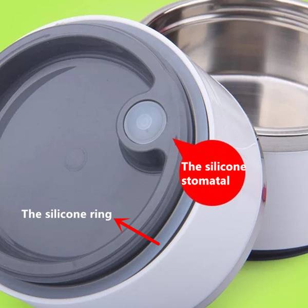 Isolierte Lunchbox-P1957 14 x 13 cm