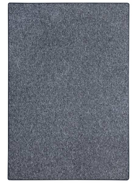 Kurzflorteppich Meddon XL Schwarz - 100 x 200 cm