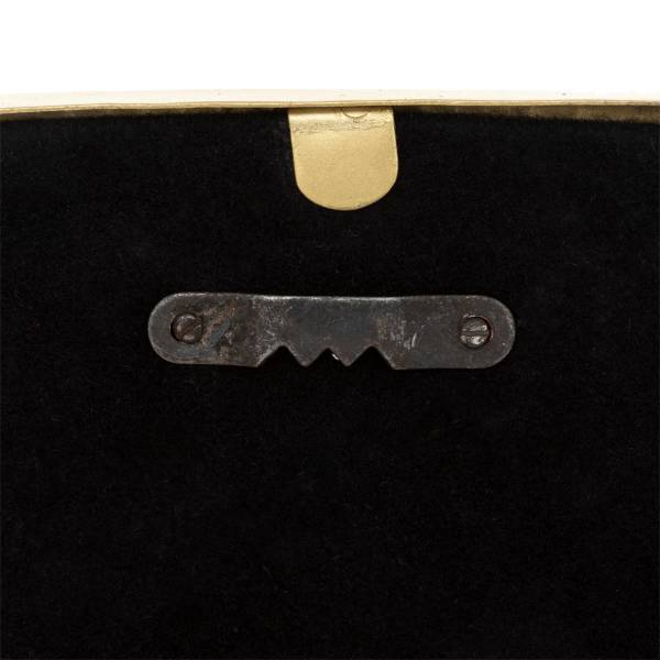 Dekospiegel ROMY, 18 x 18 cm Gold - Metall - 2 x 18 x 18 cm