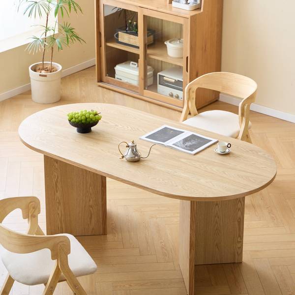 Esstisch SIRKKA Braun - Holz teilmassiv - 180 x 74 x 90 cm