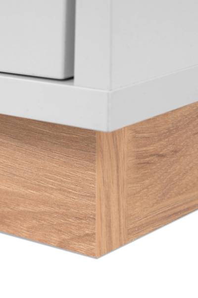 Kommode Split 3713 Grau - Holzwerkstoff - 82 x 94 x 40 cm