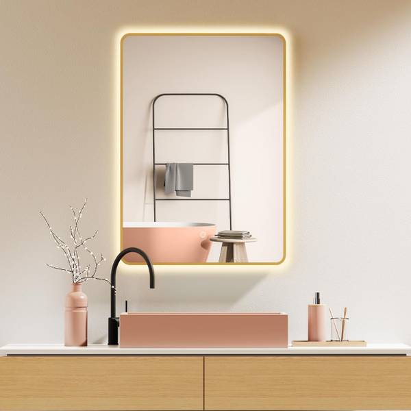 LED Badspiegel mit Beleuchtung Mexico 70 x 100 cm