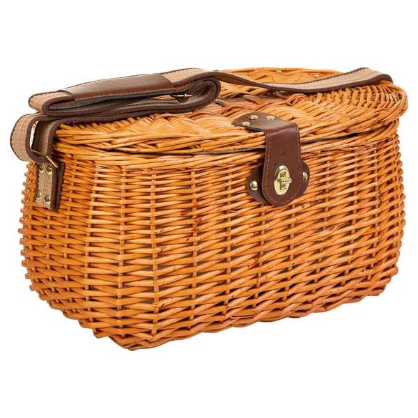 Picknickkorb Jardin Picnic Braun - Naturfaser - 40 x 22 x 28 cm