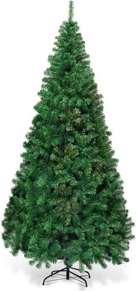 Künstlicher Weihnachtsbaum Grün - Kunststoff - 100 x 240 x 110 cm
