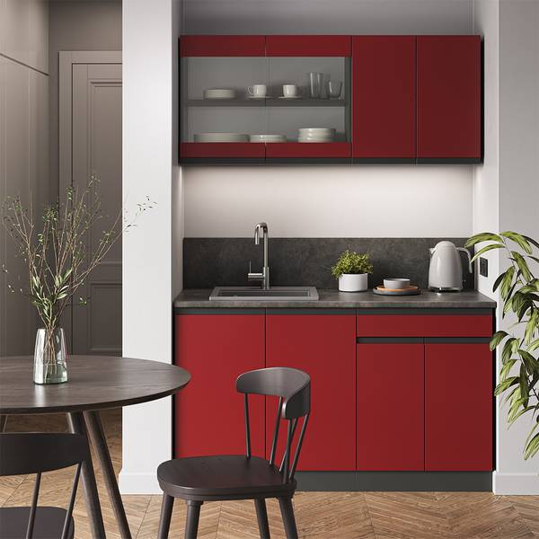 Keukenfront R-Line 39468 rood