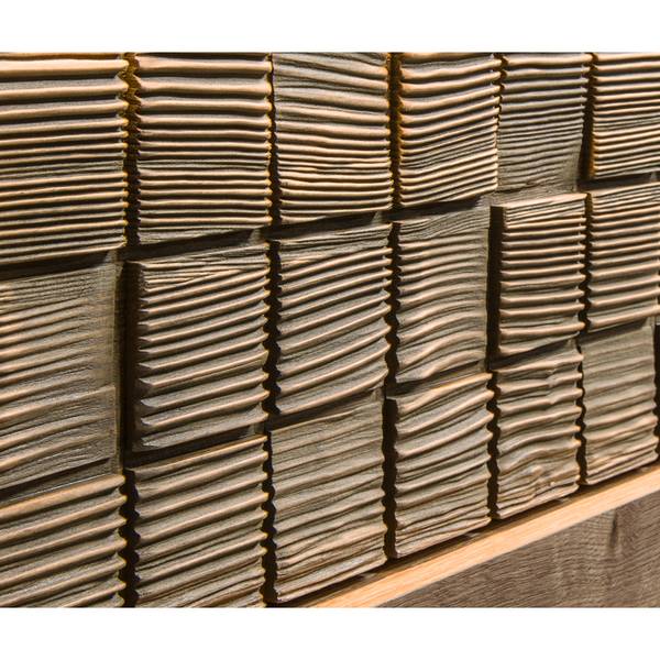 Wohnzimmer-Set NUSCO-161-3 5er-Set Braun - Holzwerkstoff - 561 x 201 x 96 cm