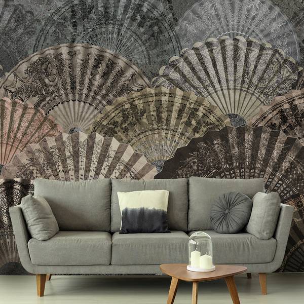 Fototapete Geisha Asien Vintage 254 x 184 cm