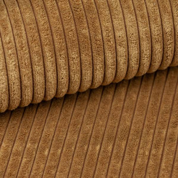 Ecksofa Luna mit Schlaffunktion, Cord Honig - Ecke davorstehend rechts