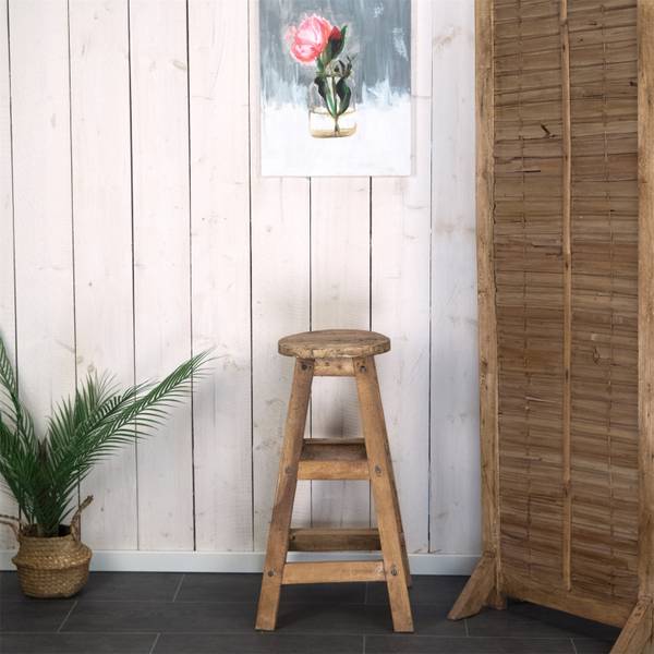 Barhocker Jack Braun - Glas - 40 x 70 x 40 cm