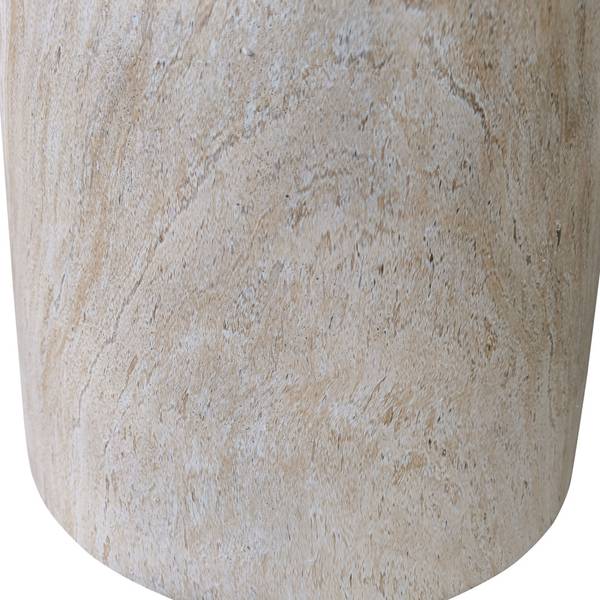 Esstisch DANLI Beige - Stein - 110 x 75 x 110 cm