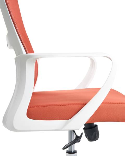 Bürostuhl MONARCH Rot - Weiß