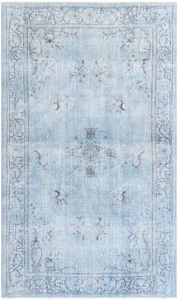 Tapis Ultra Vintage CCLXXX Bleu - Laine - 160 x 1 x 272 cm