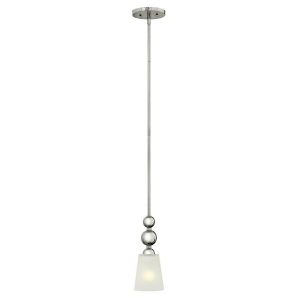 Deckenleuchte ROMINA Beige - Silber - Weiß - Glas - Metall - 31 x 128 x 31 cm