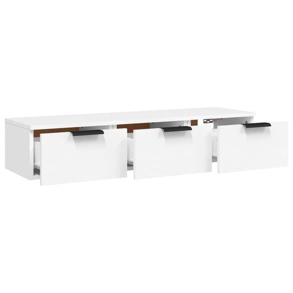 Wandschrank 3015377 Weiß - Holzwerkstoff - 102 x 20 x 30 cm